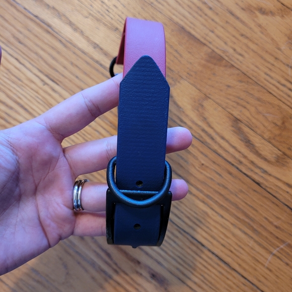 Blue & Red Collar & Leash Set - Picture 3 of 7